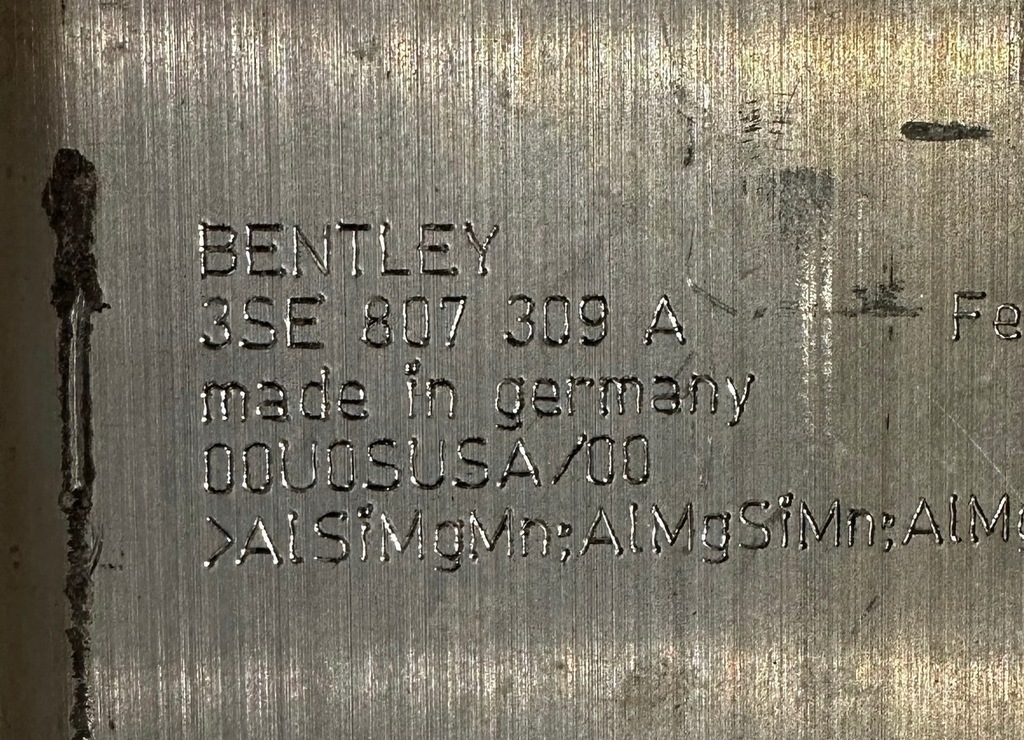 фото №7, Bentley new flying spur балка задняя рама усилитель 3se807309a