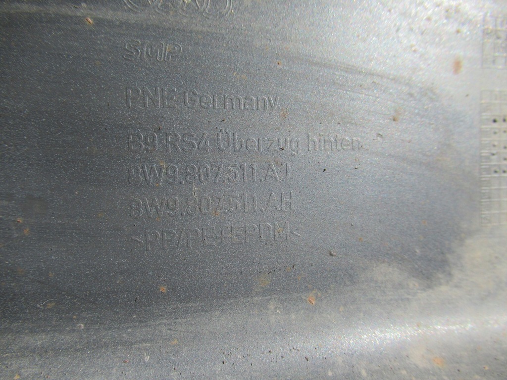 фото №14, Audi a4 rs4 b9 8w 8w9 lift 2020- 20- бампер задняя kombi avant 8w9807511ah