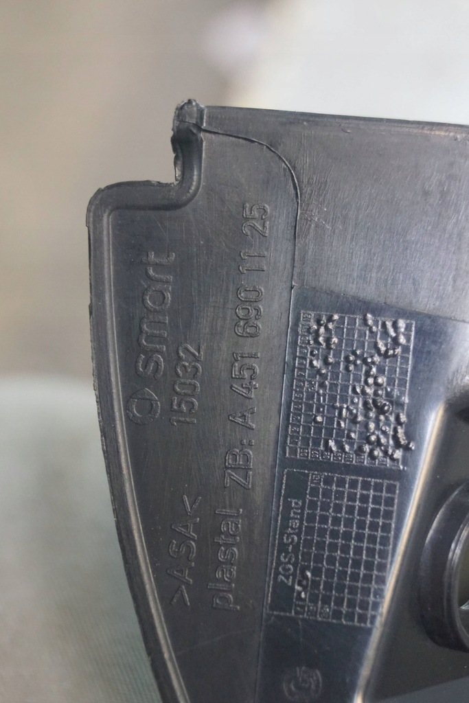 фото №14, Smart fortwo ii 451 молдинг захист стійка лівий задня a4516901125