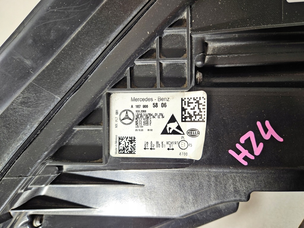 фото №13, Mercedes gle w167 full led multibeam лампа правая