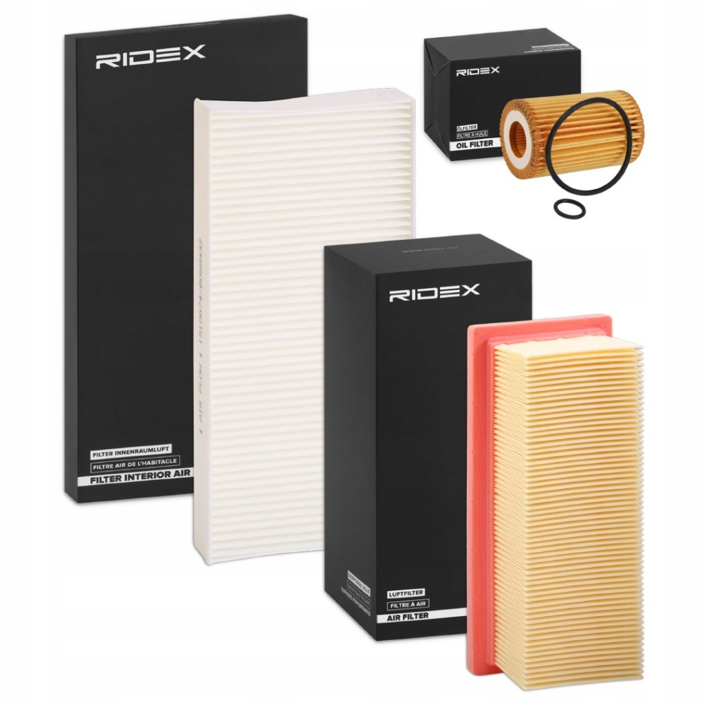 фото №1, Набір фільтрів ridex 4055f4069 do renault twingo i c06 trafic ii автобус