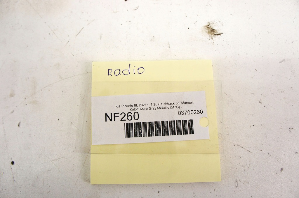 фото №6, Nf260 kia picanto iii радіо bluetooth 96150-g6830