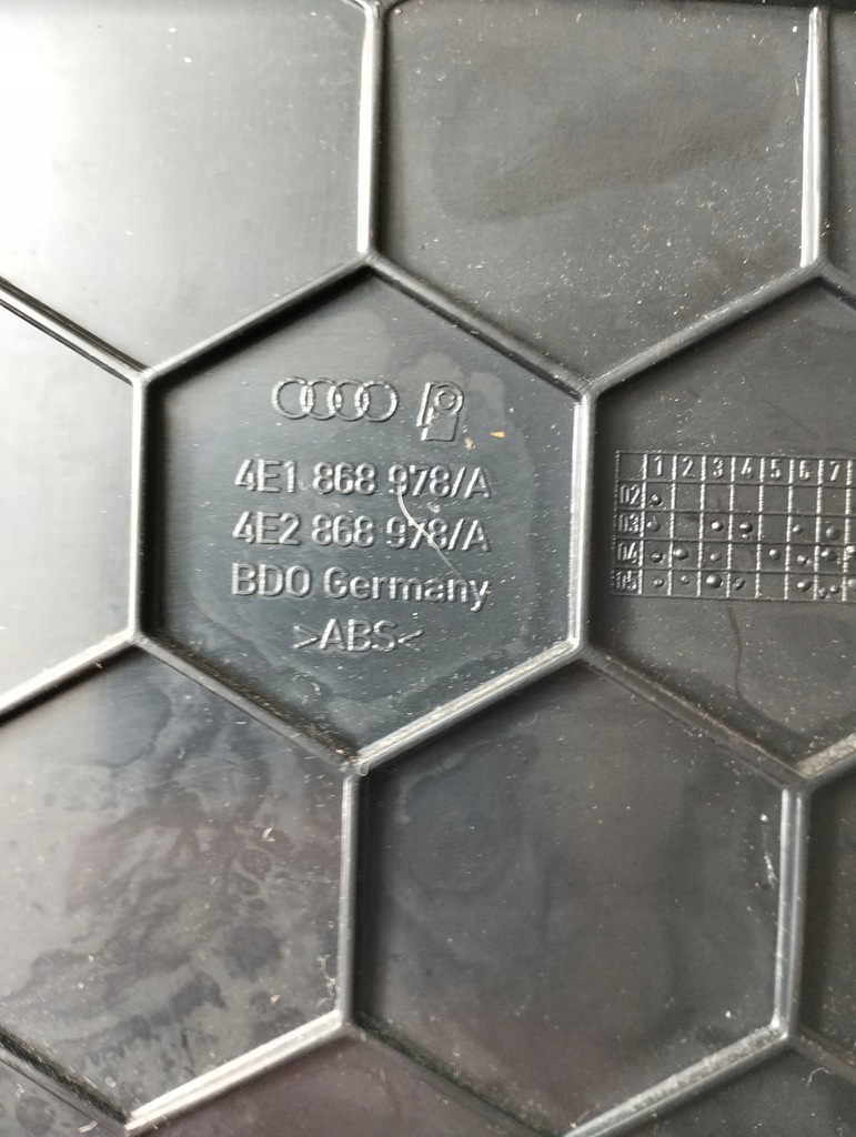 фото №5, Бардачок дверь правый перед audi a8 s8 d3 4e lift 4e1868978/a