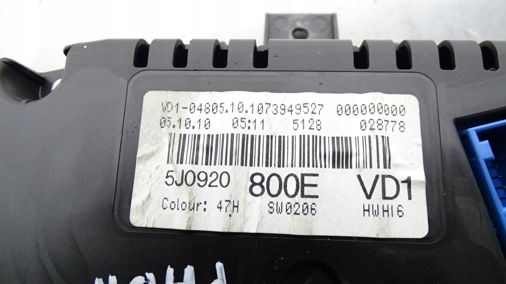 фото №8, Счетчик skoda fabia ii 5j0920800e