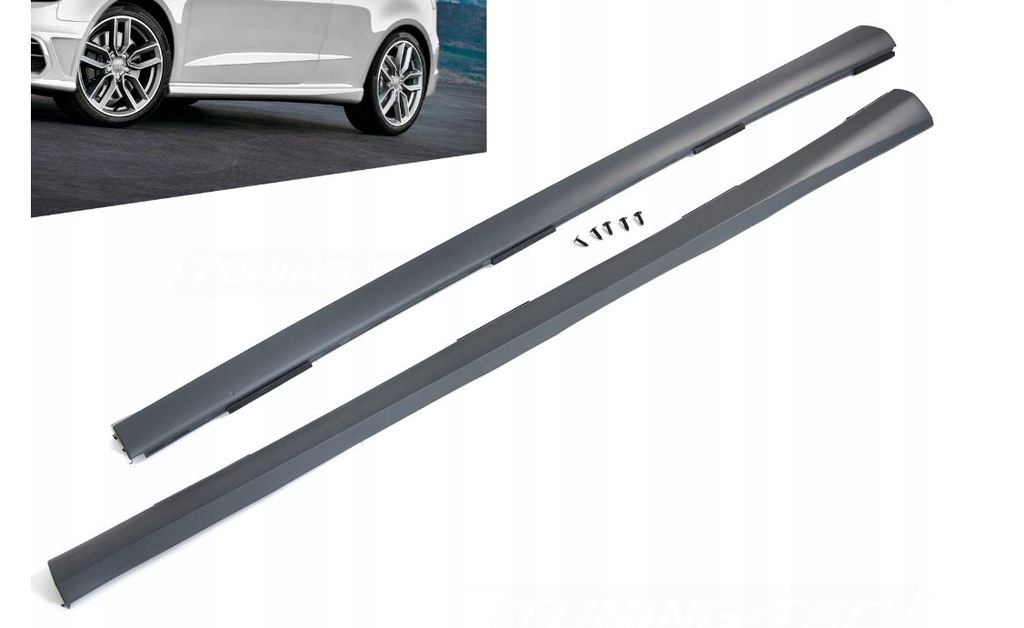 фото №1, Пороги накладки порогові sport s style do audi a3 8v 12-16