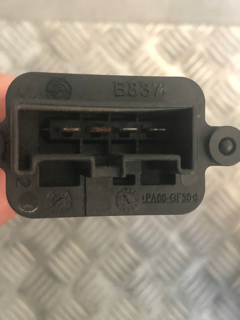 фото №2, Резистор вентилятор fiat ducato b837