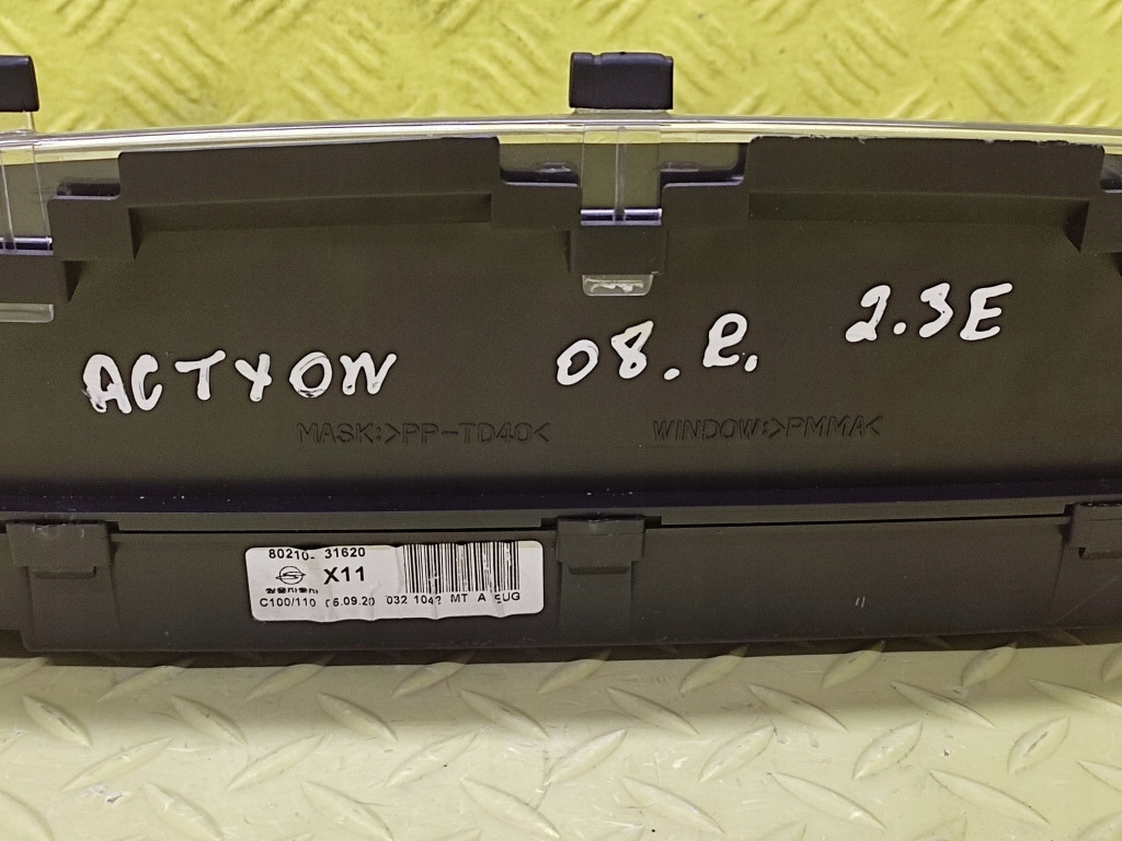 Ssangyong actyon 2.3 счетчик приборы 8021031620 Киев