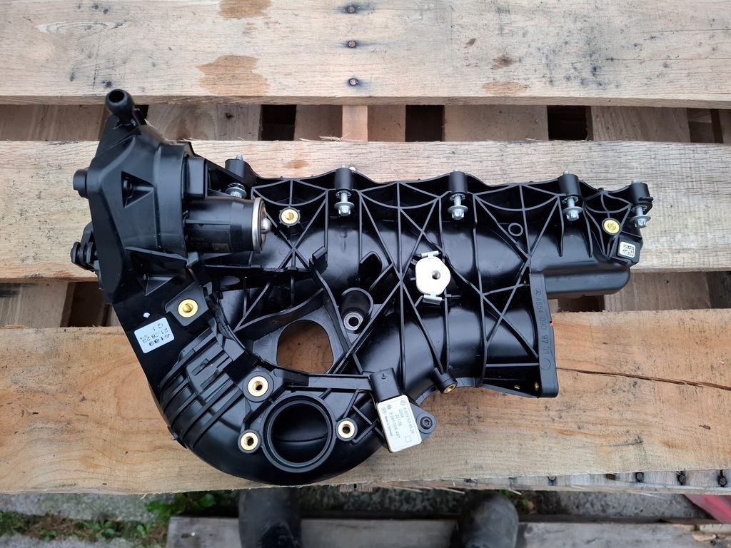фото №11, Коллектор всасывающий впускной mercedes c w205 lift w206 2018- 2.0cdi двигатели 654