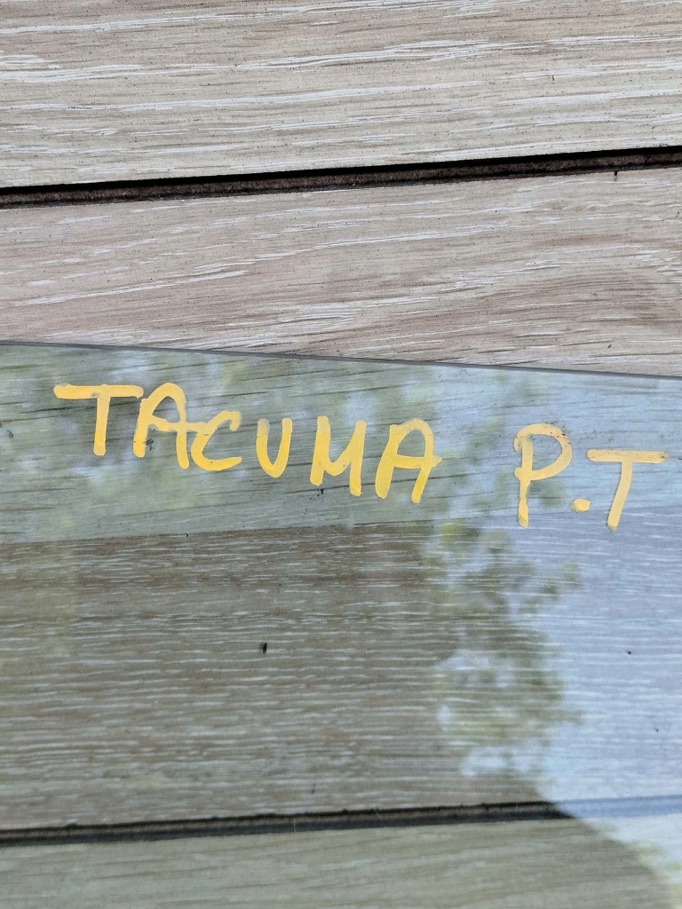 фото №2, Скло бічна двері правий задня chevrolet tacuma