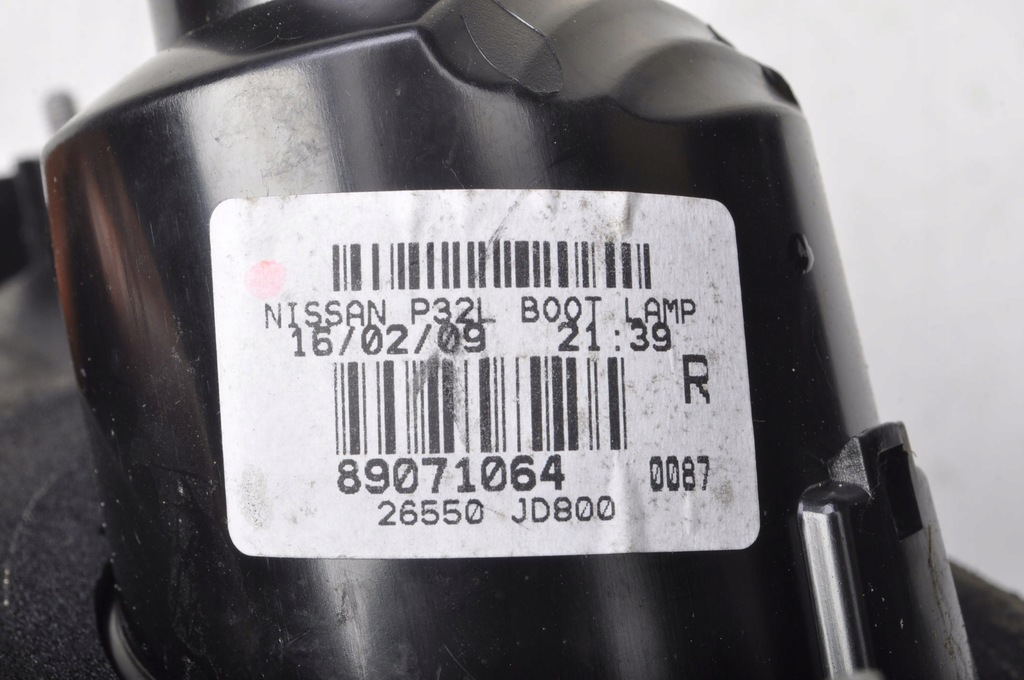 фото №7, Nissan qashqai j10 лампа права задня w кришка