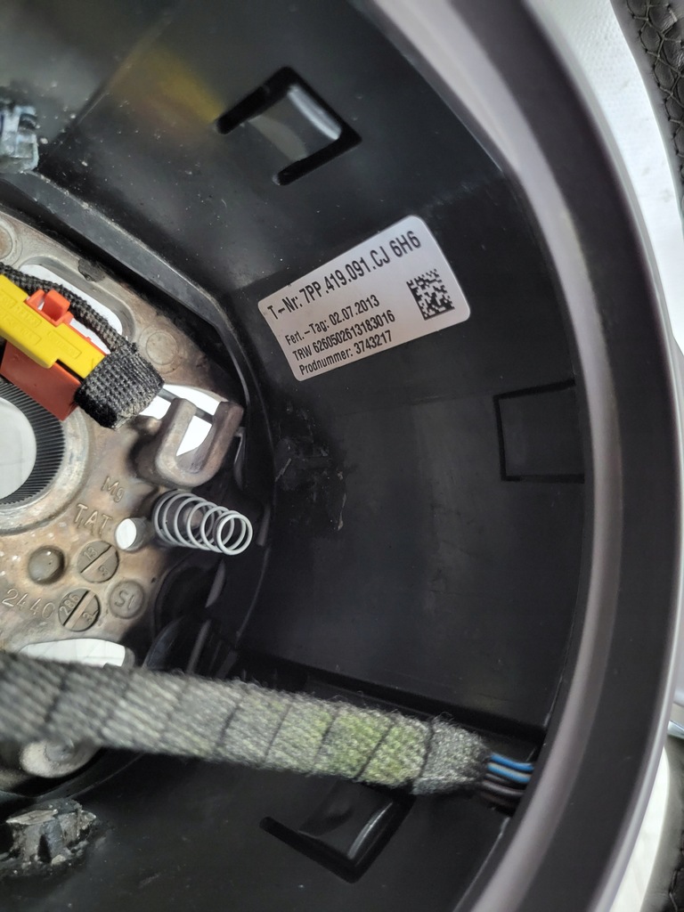 фото №9, Porsche cayenne 7p повітропровід мультифункція шкіра