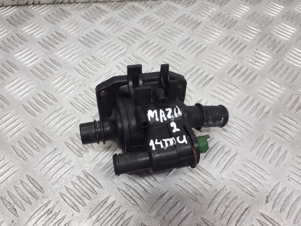 фото №1, Корпус термостата mazda 2 dy 1.4 tdci 9654393880