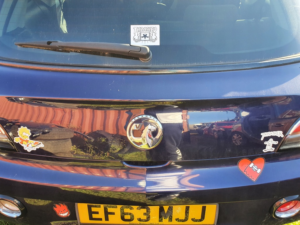 фото №3, Кришка багажника багажника opel adam z22t