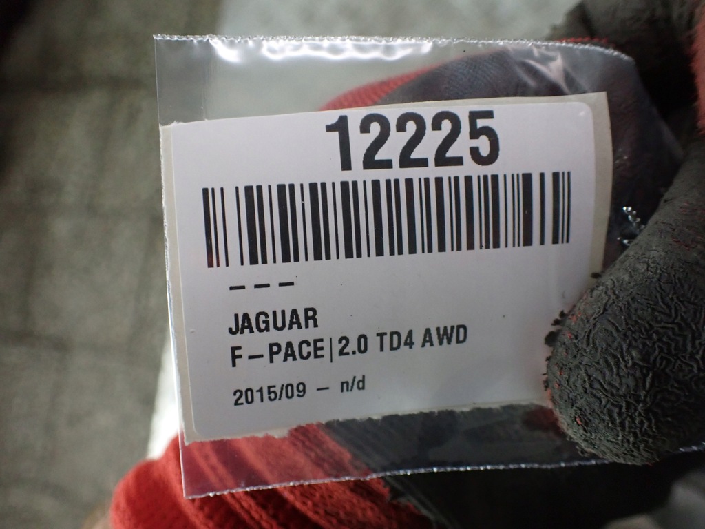 фото №10, Поворотний кулак диск супорт важіль правий задня jaguar f-pace x761 2.0 16r 12225