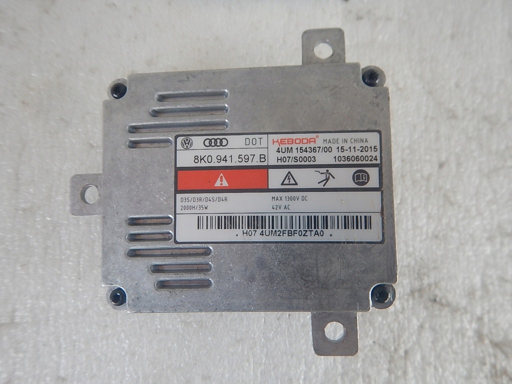 фото №1, Преобразователь лампы audi оригинальный номер 8k0941597byjjjfjytj