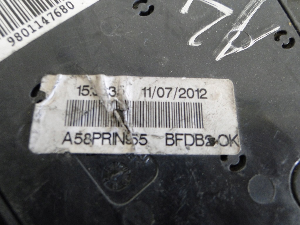 фото №4, Citroen c3 picasso клемма модуль аккумулятор