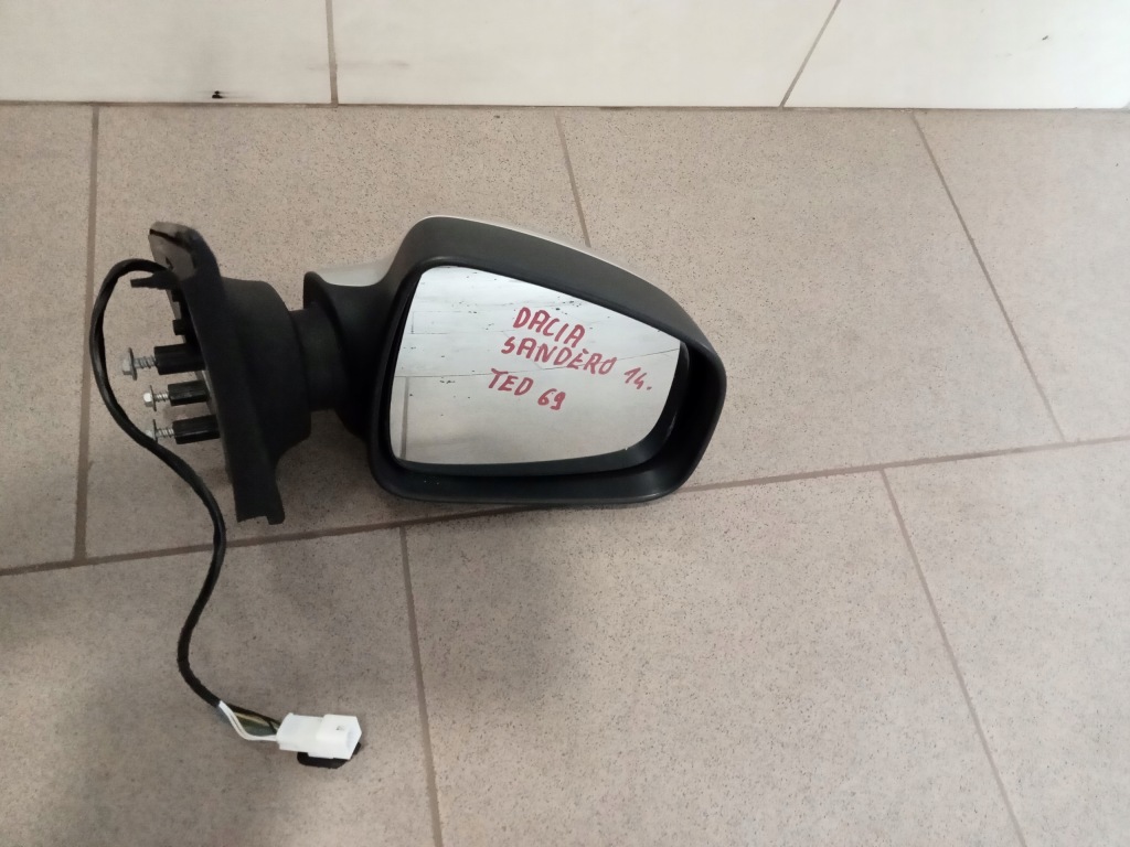 фото №1, Sandero ii 11-16 stepway дзеркало праве 7pin uk