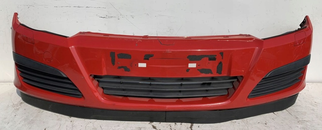 фото №1, Opel astra iii h бампер перед передний красный