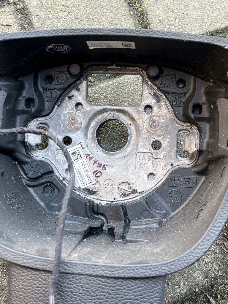 фото №6, Skoda fabia ii 10-14 fr vfr повітропровід багатофункціональний 5j0419091e