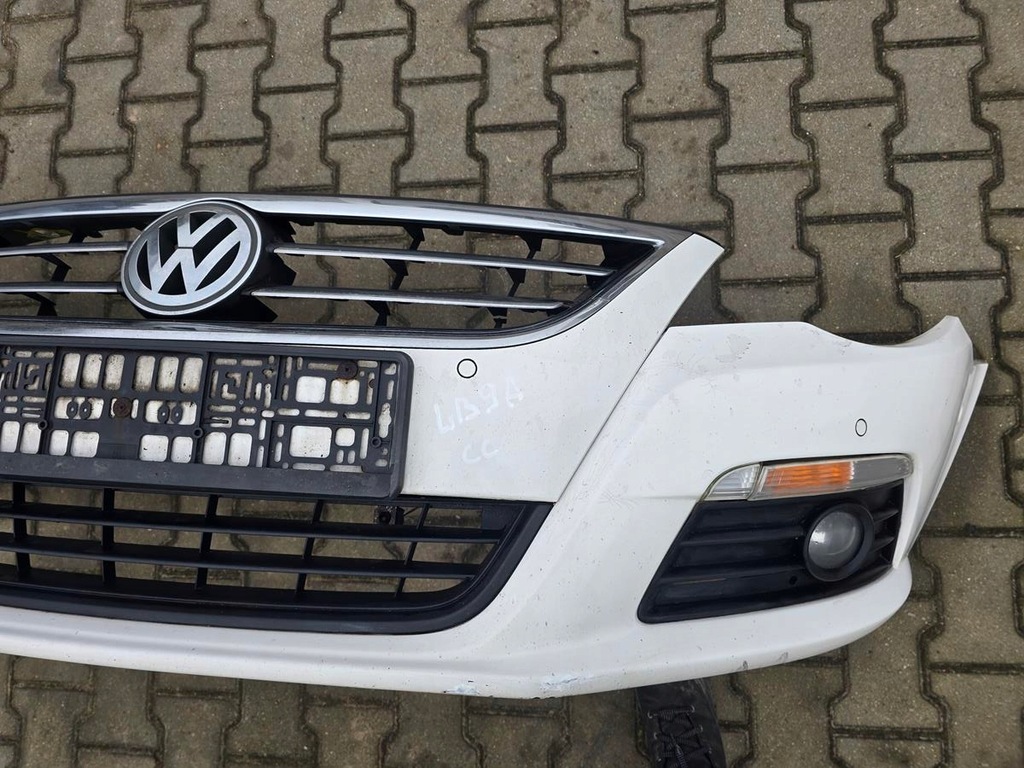 фото №6, Бампер перед решётка радиатора vw passat cc 08-12 lb9a pdc датчики парковки комплект