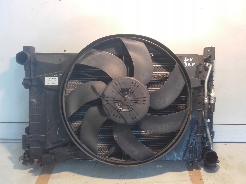 фото №1, Mercedes slk r171 lift радиатор вентилятор 3.5