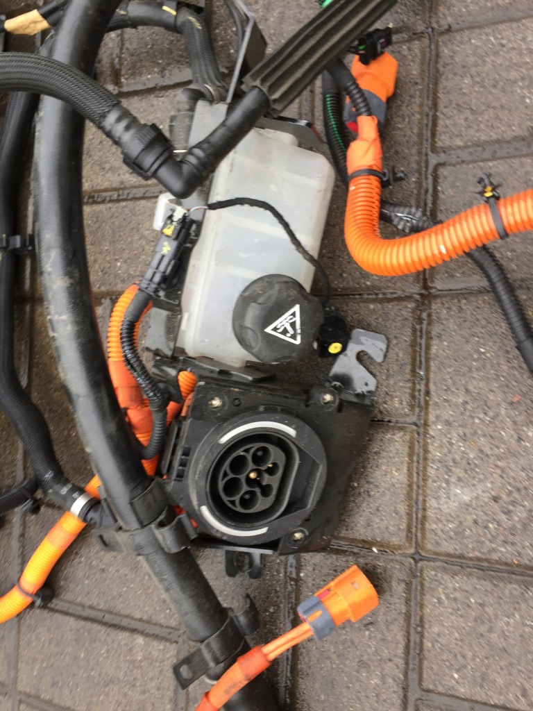 фото №9, Peugeot 508 ii гибрид инвертор кабели электропроводка