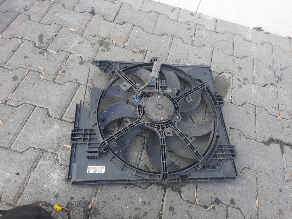 фото №1, Вентилятор nissan qashqai ii 1.2 dig-t 2013 -
