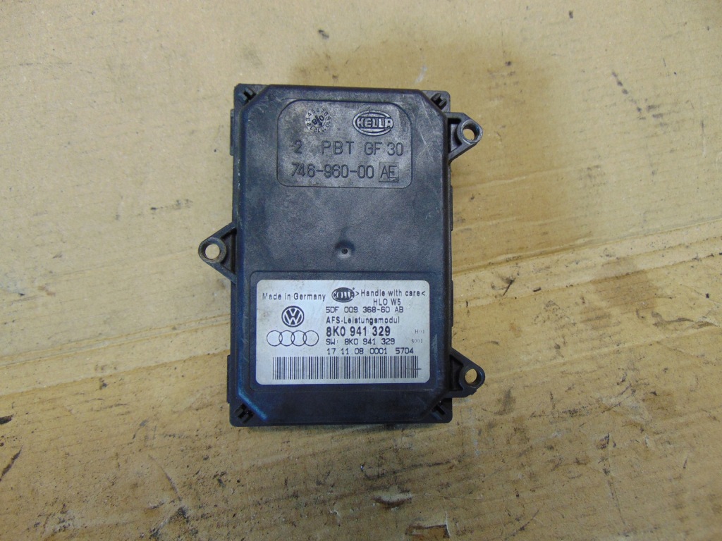 фото №1, A4 b8 s4 модуль поворота лампы 8k0941329 5df009368-60