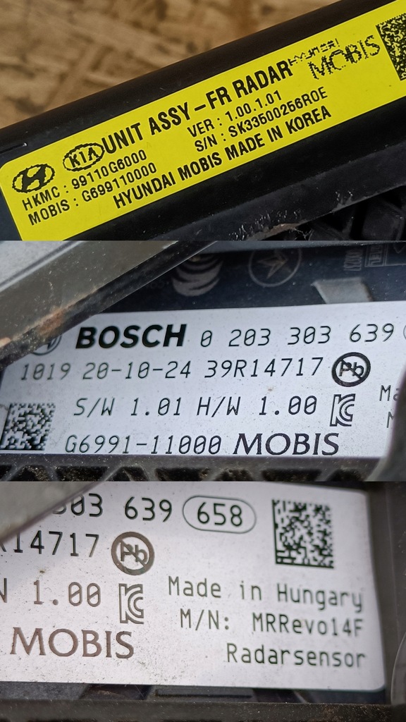 фото №10, Kia picanto iii датчик радар датчик distronic g6991-11000