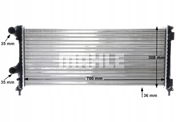 Купити Радіатор двигуна води mercedes e w210 fiat doblo doblo minivan 1.3d