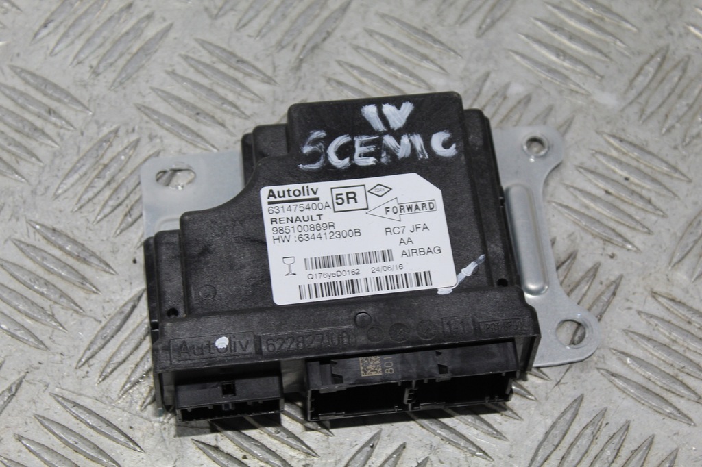 фото №1, Модуль датчик подушка безпеки scenic iv 4 985100889r