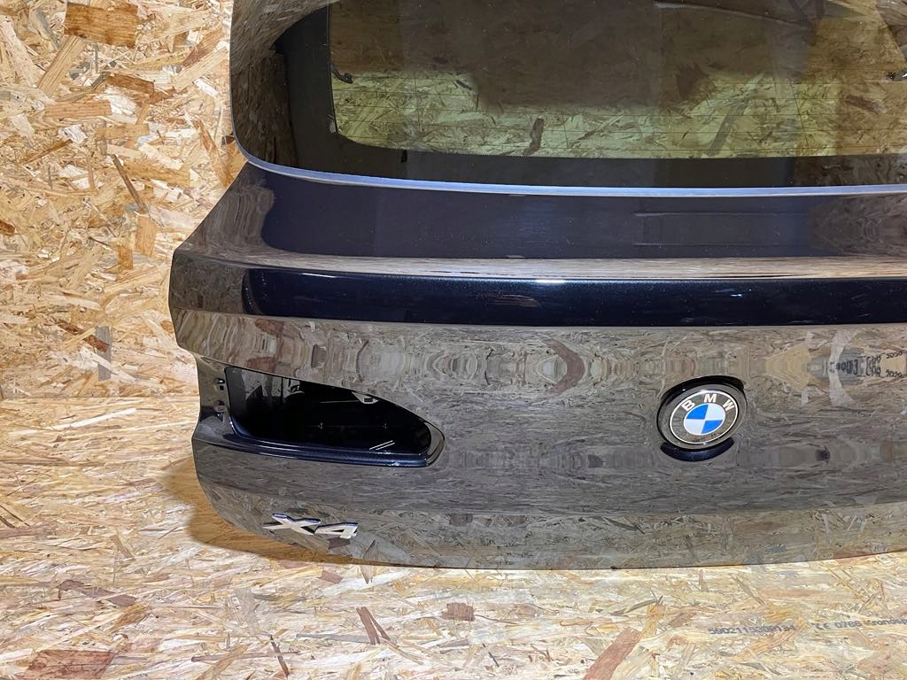 фото №8, Комплектна кришка багажника багажника bmw x4 g02 lci 475 black sapphire 24r оригінал