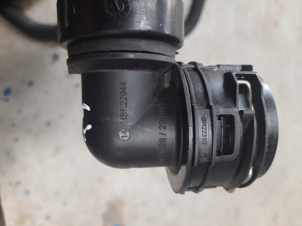 фото №5, Peugeot 308 ii t9 1.6bhdi шланг wąż wody