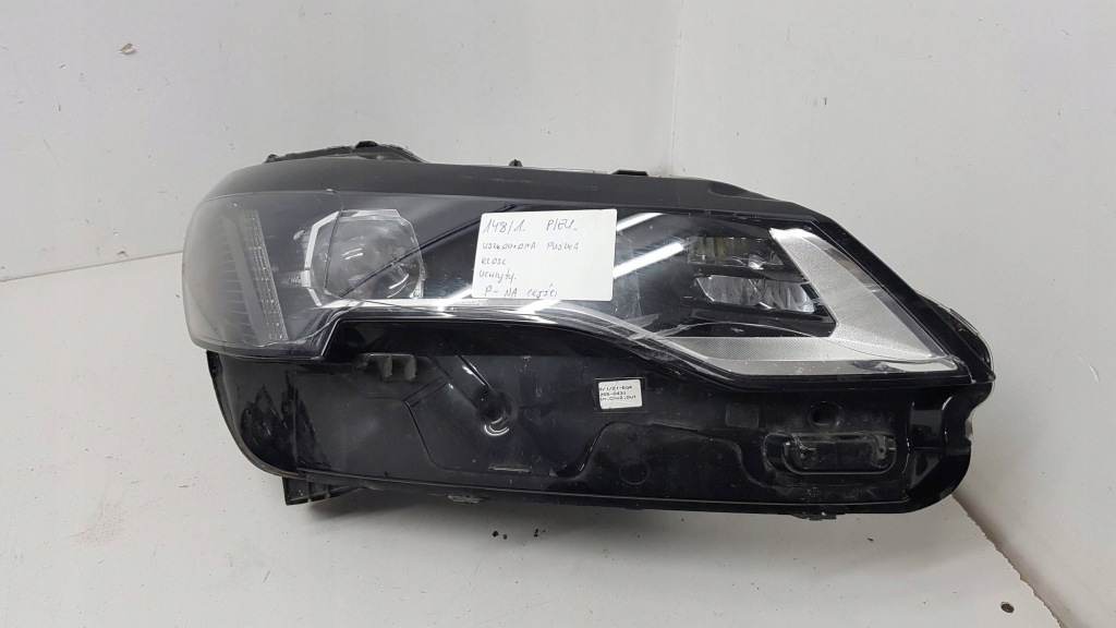 фото №1, Peugeot 3008 5008 ii лампа правый перед eu