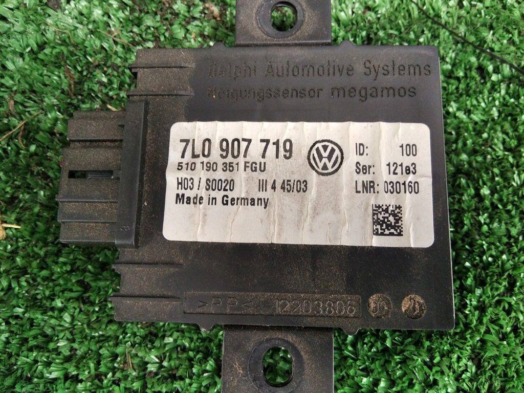 фото №1, Vw phaeton touareg модуль сигнализация ruchowego