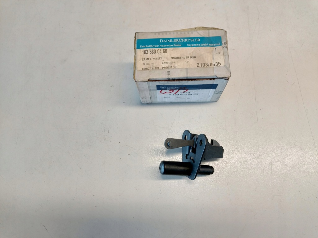 фото №1, Mercedes w163 засувка капот новий org 1638800460