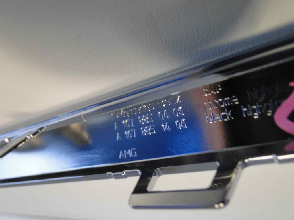 Mercedes gls x167 167 молдинг dół середина хром amg Цена