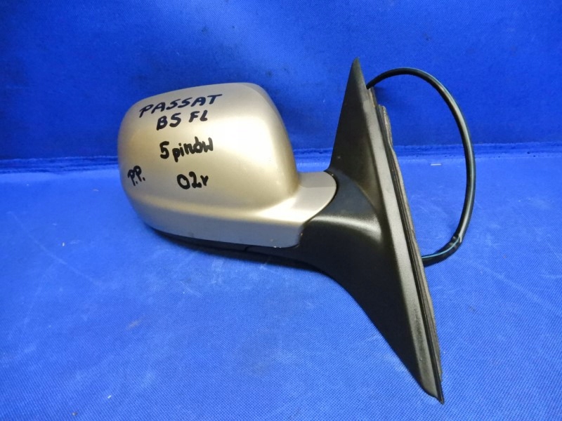 фото №1, Зеркало правое vw passat b5 lift 5pin