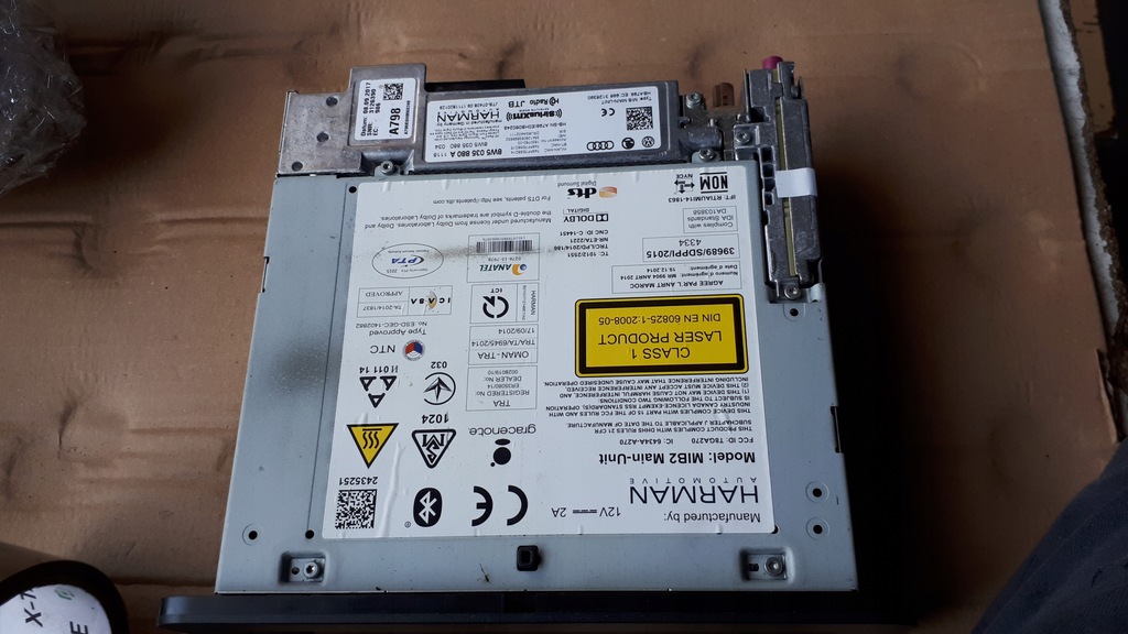 фото №5, S4 b9 a4 8w мультимедиа блок mmi 8w5035880a