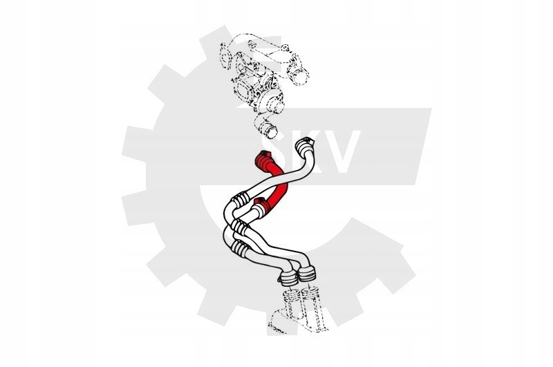 фото №10, Esen skv 43skv039 шланг воздуха наддувочный