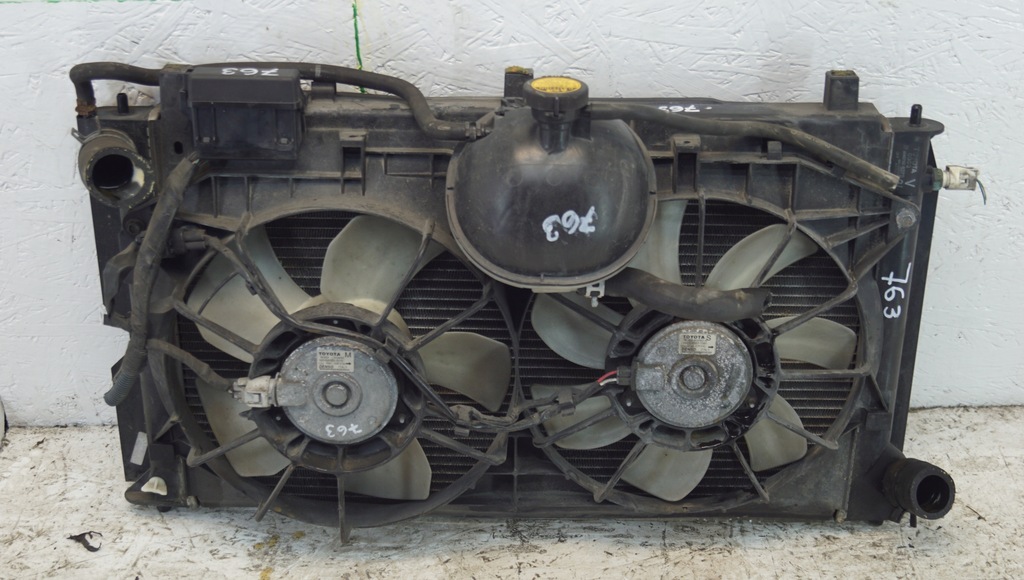 фото №11, Радиатор вентилятор toyota corolla e12 2.0 d4d