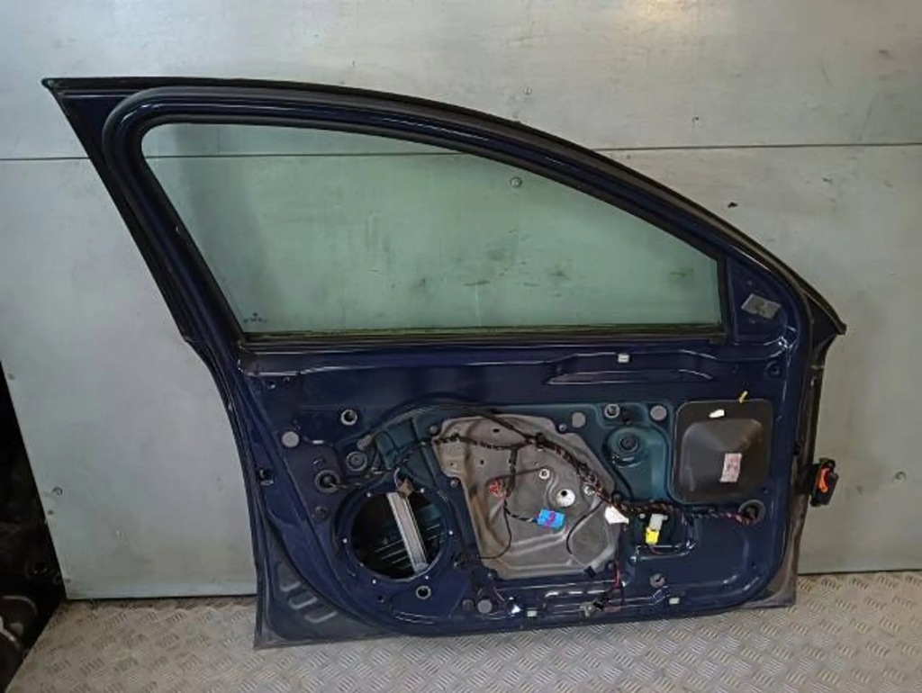 фото №9, Дверь левая левый перед передние skoda superb ii 3t niebieskie lf5a