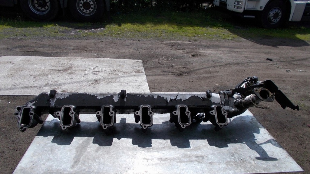 фото №1, Колектор всмоктуючий датчики man tga d2866