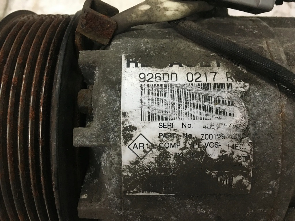 фото №2, Компресор кондиціонера renault clio iv 1.2 tce 926000217r