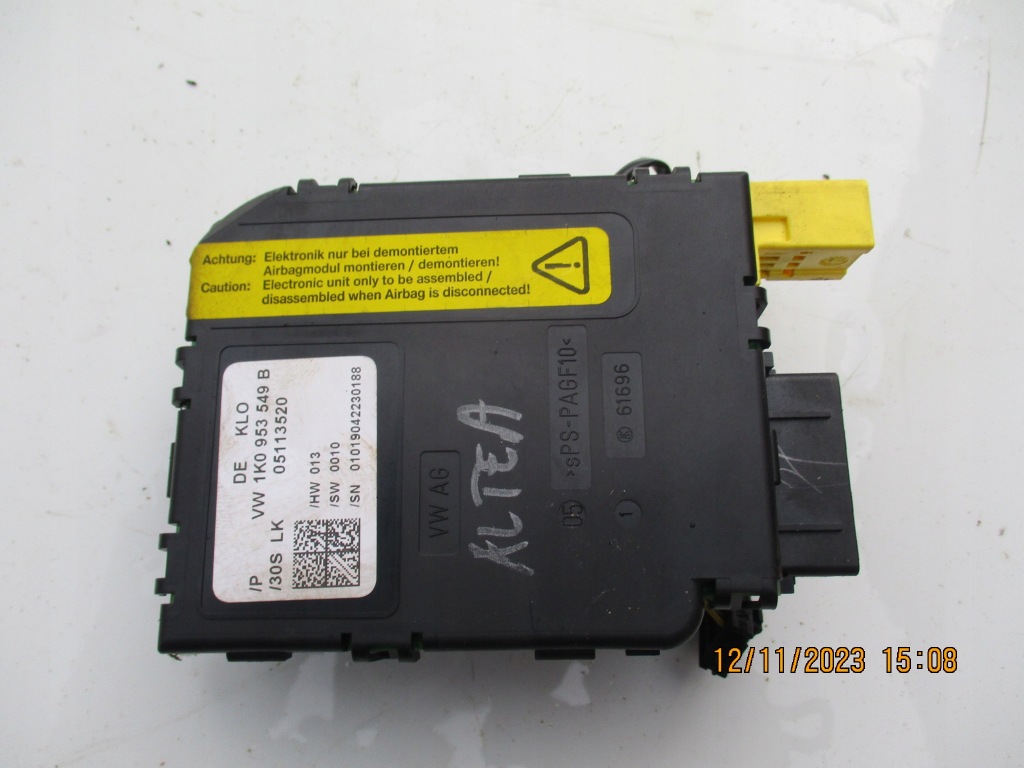 фото №1, Seat altea 2006 r - модуль kąta поворота 1k0953549b