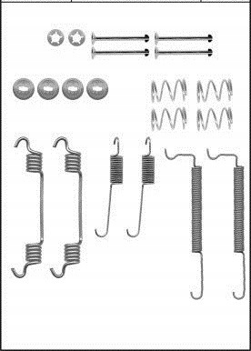 фото №1, Пружины do колодка тормозных opel corsa c 00-