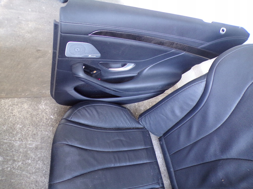 фото №14, Сиденья кожаный обшивки комплект mercedes w222 s klasa