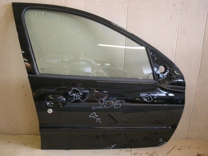 фото №1, Peugeot 206 дверь правое перед