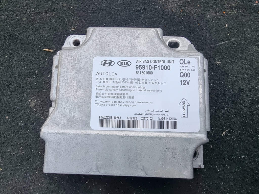 Купить Kia sportage iv 16- датчик модуль подушка безопасности 95910-f1000