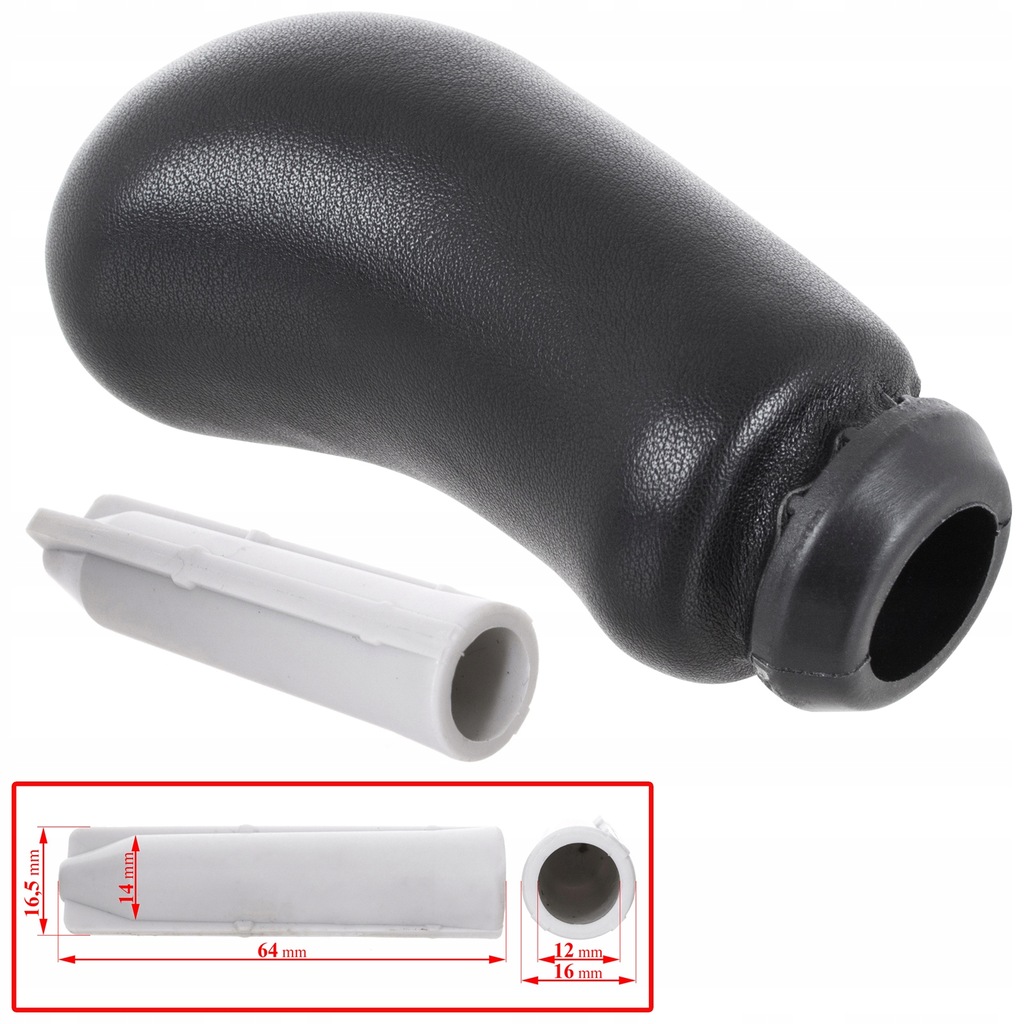 фото №2, Ручка важіль перемикання передач шкіра do renault clio ii 2 iii 3